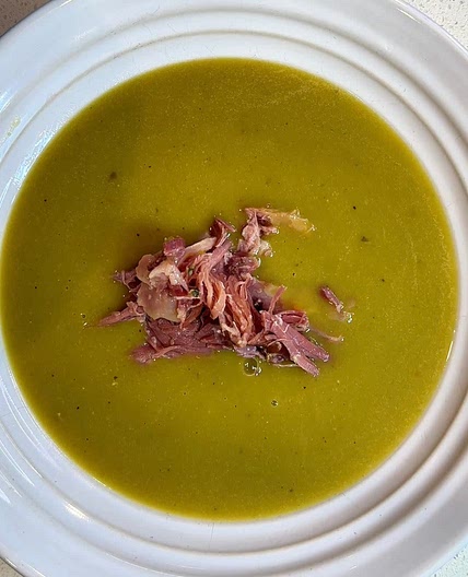 Slow cooker Pea and Ham Soup