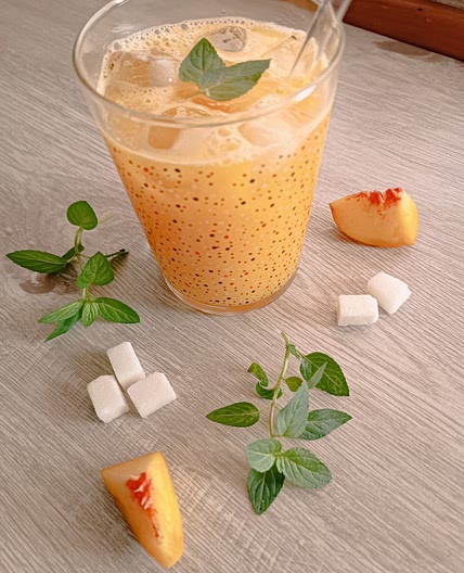 Peach and Orange Juice