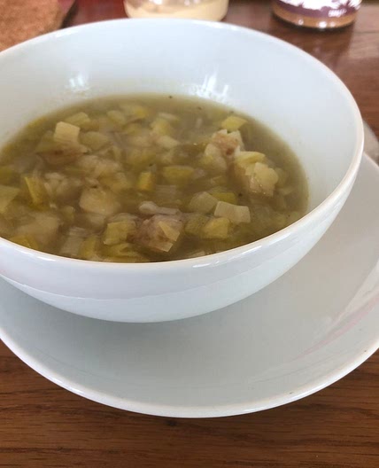 Leek and Potato soup