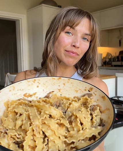 Miso Mushroom Pasta