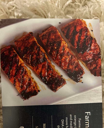 Grilled Maple BBQ Farmed Salmon