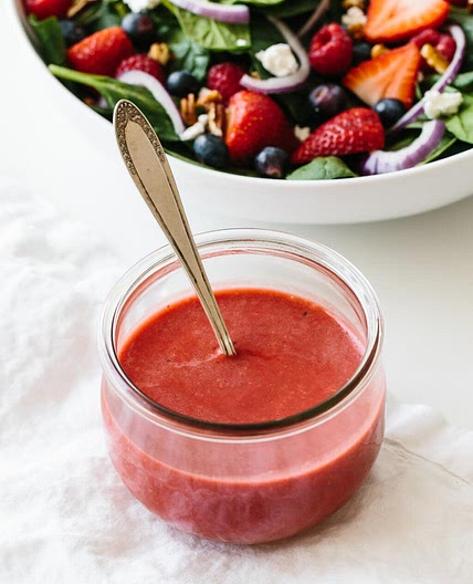 Fresh berry vinaigrette