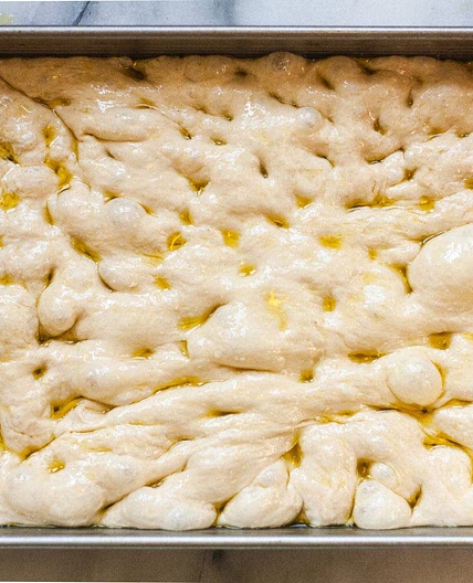 Crispy and Fluffy Focaccia (No-Knead) Recipe