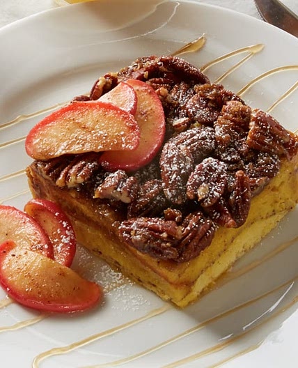 Baked Apple Pecan French Toast