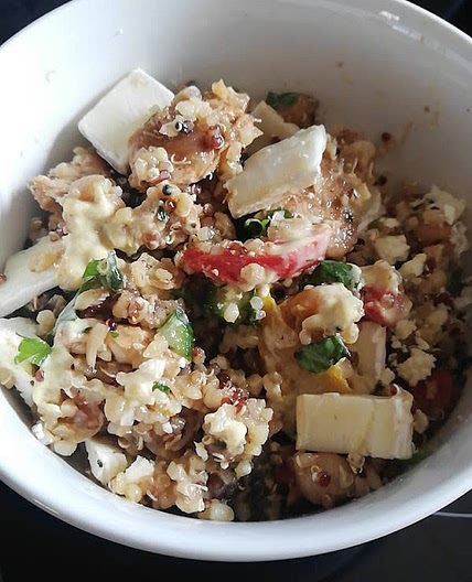Quinoa indulge bowl