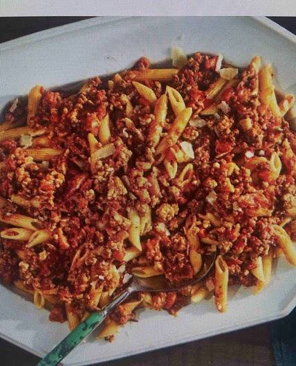 Pasta bolognese