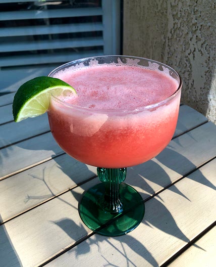 2 Ingredient Watermelon Slushie