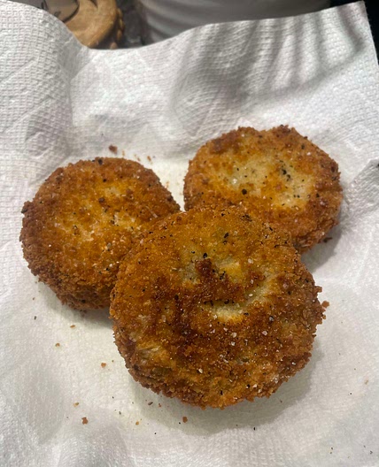 ScoFo’s crispy mashed potato cakes 