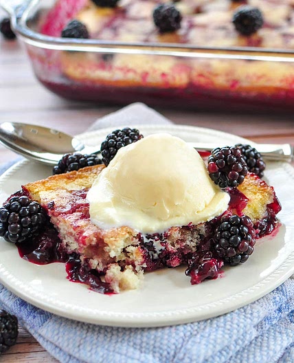Kyle's blackberry cobbler