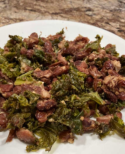 Kale and Kidney Beans 