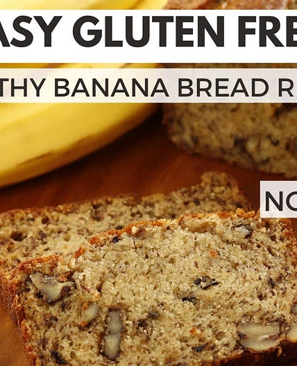 Easy Gluten Free Healthy Banana Bread 
