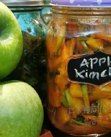 Green Apple Kimchi