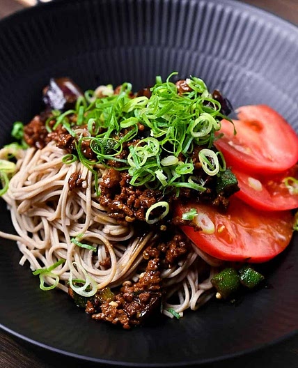 Soba Noodle Salad with Summer Vegetables