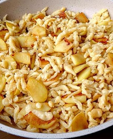 Apple Spaetzle