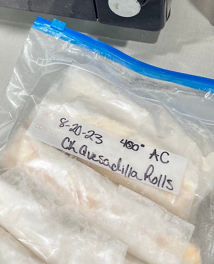 Low Carb Chicken Quesadilla Rolls