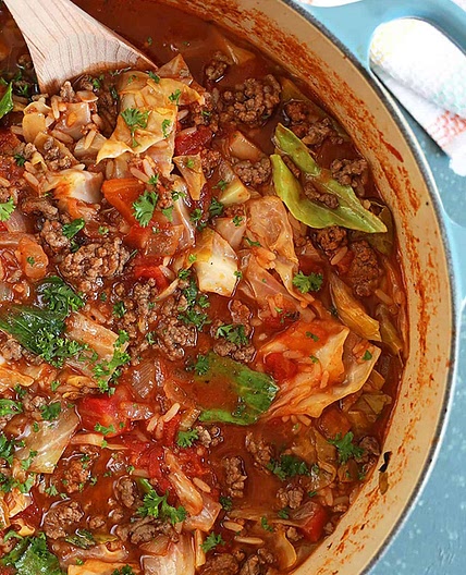 The Best Stuffed Cabbage Soup Recipe