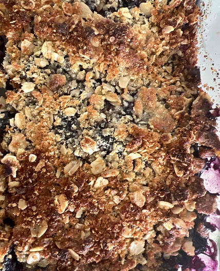 Gluten free healthy blueberry breakfast bars