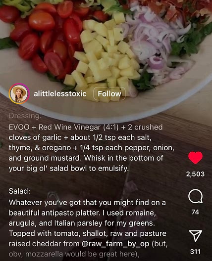 Italian chopped salad 