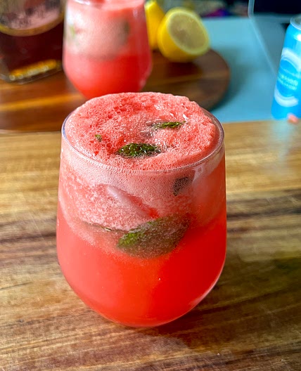 Watermelon Mint Mocktail