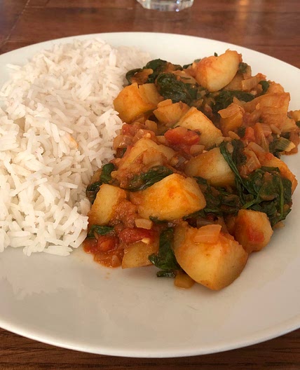 Saag Aloo