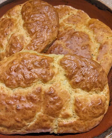 Gram flour and tapioca starch flat bread