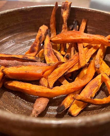 Sweet potato oven fries