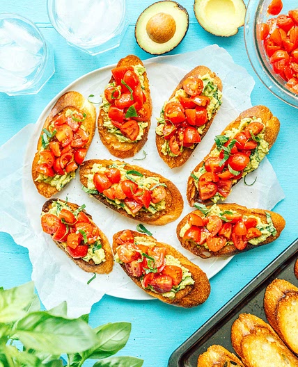 Avocado Bruschetta