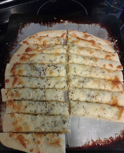 Cheesy bread sticks
