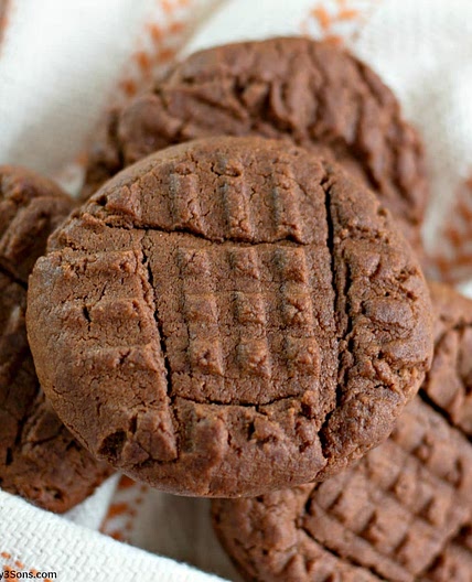 Chocolate Peanut Butter Cookies