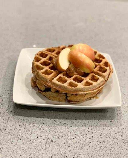 Delicious Apple Waffles - Minneopa Orchards