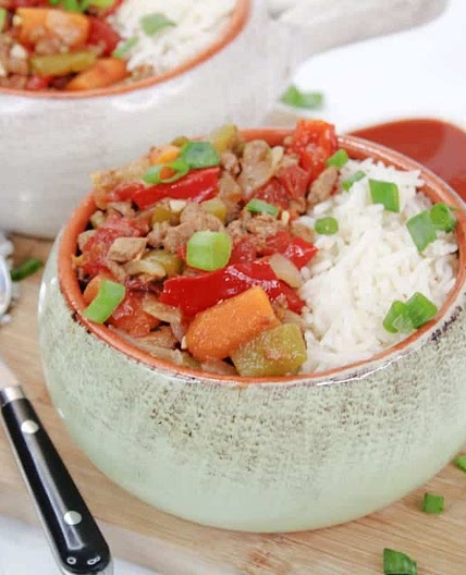 Jamaican Beef and Rice