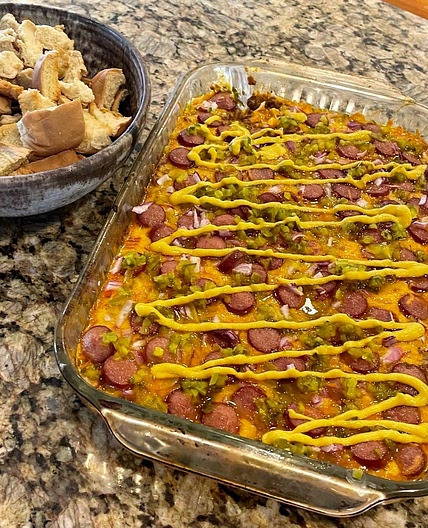 Chili Cheese Dog Dip