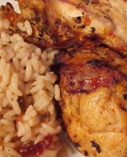 Poulet grillé au citron et à l’ail
