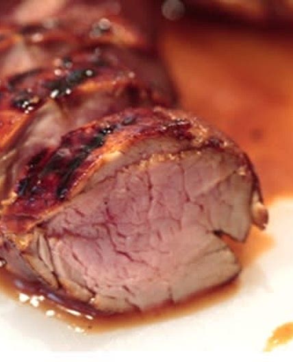 Filet de porc sauce au vin