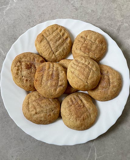 snickerdoodle cinnamon cookies