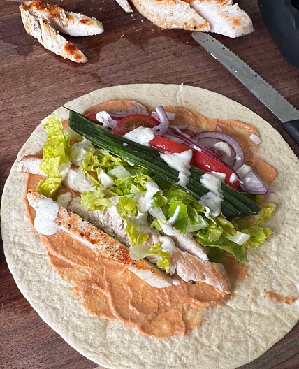 Hähnchen Wrap
