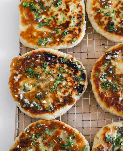 MEAT-STUFFED NAAN