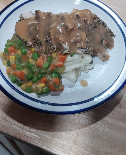 Inside Out Chicken Pot Pie