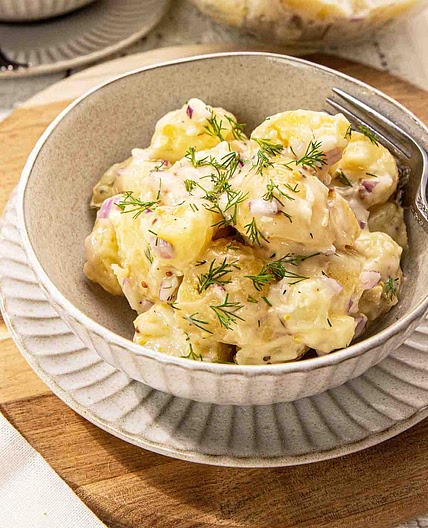 Creamy Mustard Dill Potato Salad