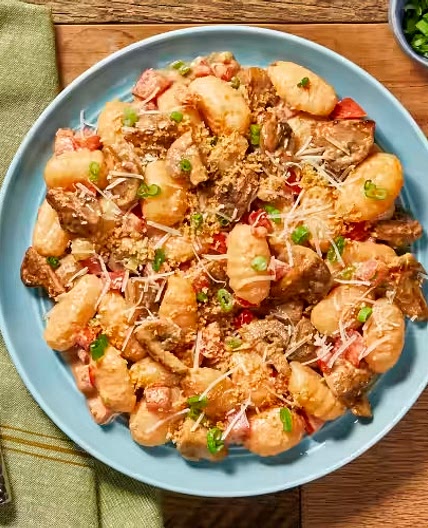 Triple Mushroom Truffle Gnocchi