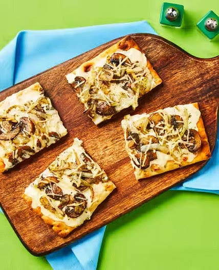 Hello Fresh Mushroom Flatbreads