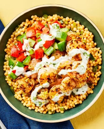 HF Lemony Shrimp & Couscous Bowls