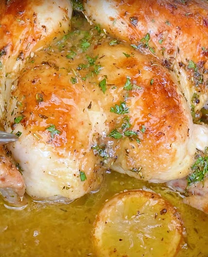 Roasted Lemon Garlic Chicken — SAM THE COOKING GUY