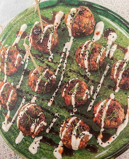 LAMB, APRICOT & FENNEL SEED LOLLIPOPS