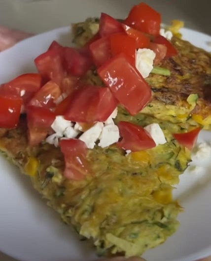 Courgette fritter
