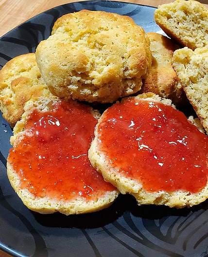 The Best Keto Buttery Buttermilk Biscuits No Almonds | Moist and