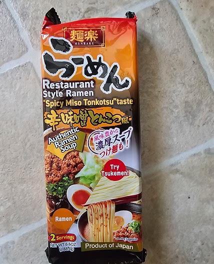 Spicy miso tonkotsu