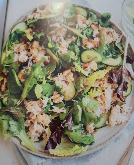 Crab Salad with Asian Style Dressing