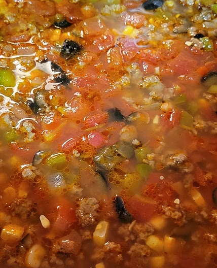 Ground Beef Taco Soup