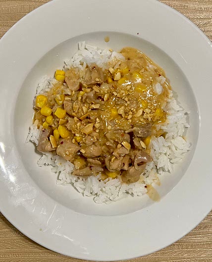Chicken and Peanut Curry